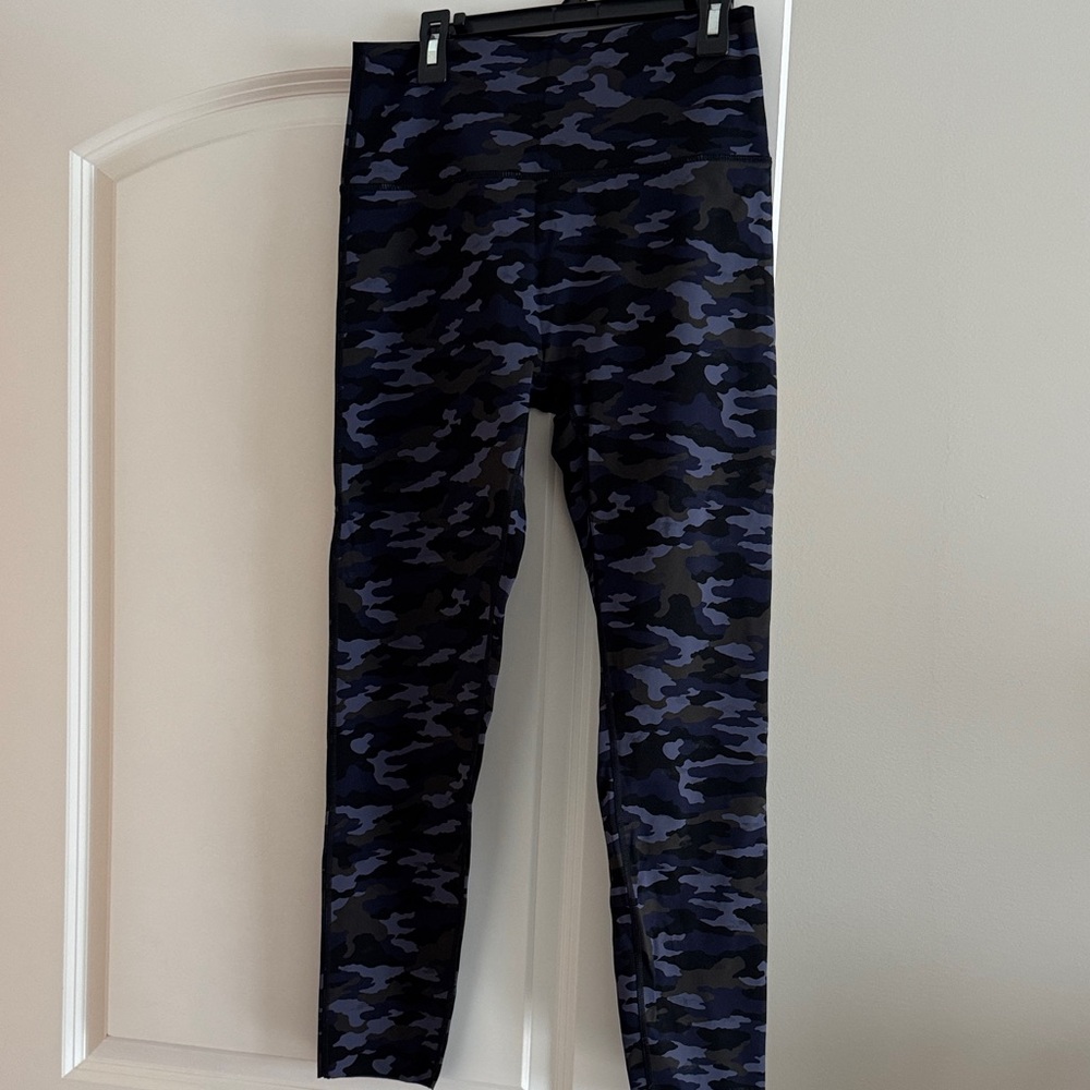 Aerie Blue Camouflage Leggings